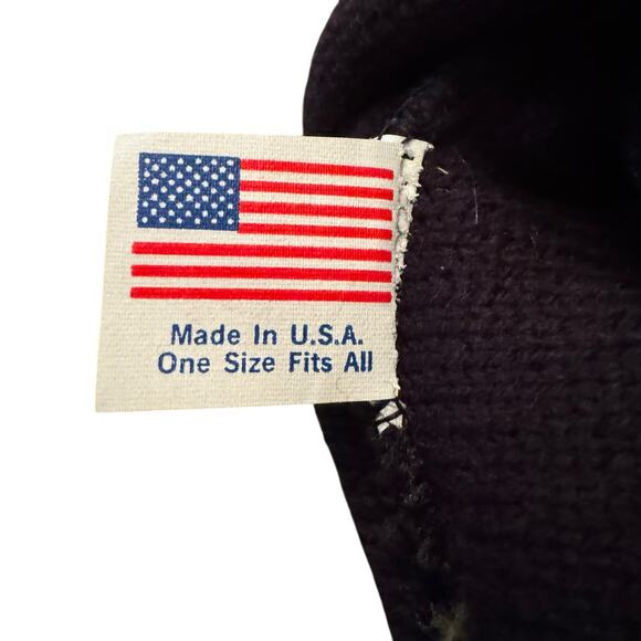 Vtg Official Anheuser-Busch Made in the USA Neon Budweiser Ski Snowboard Hat - Picture 4 of 4